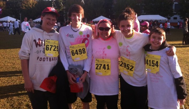 Young people ready to race