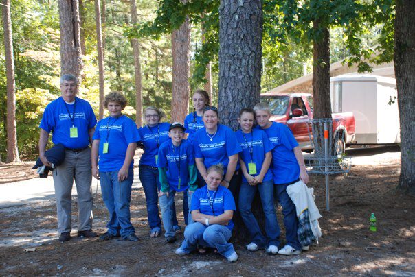 Group picture of students at Recharge event
